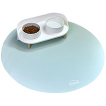 리포소 강아지 양면 펫 방수 실리콘 배변매트 69 x 69 cm, 민트, 1개