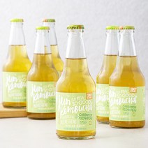준 콤부차 카다멈 & 배, 6개, 275ml