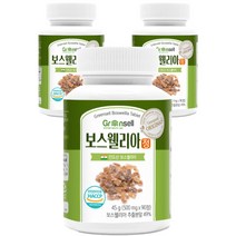 그린셀 보스웰리아 정 45g, 90정, 3개