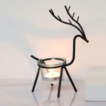 주앙오브제 마이 디어 양초 홀더 라지, 03 블랙디어