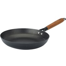 BAF 인덕션 캐스트 아이언 무쇠주물 후라이팬, 1개, 24cm