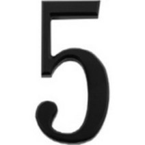 편스토어 아크릴 번호 안내판 7.62cm, 5, 1개