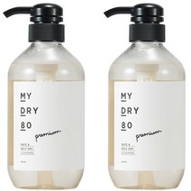 부스트랩 마이 드라이80 세탁세제 본품, 480ml, 2개