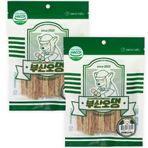 제로랩스 강아지용 프리미엄 오븐베이크 부산 오멍 100g, 야채 맛, 2개