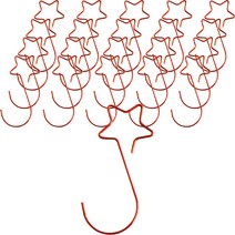 단델리온 크리스마스 장식용 별 고리 20p, 레드