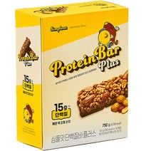 심플잇 단백질바 플러스 15p, 1개, 750g