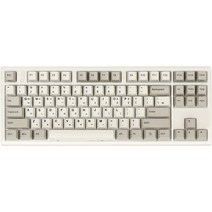 COX 엔데버 오리지널 레트로 PBT 무접점 텐키리스 키보드 35g, ENDEAVOUR ORIGINAL, Ivory White