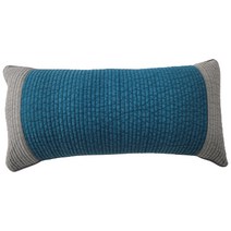 사랑예감 논슬립 사각 메밀 베개, 하늘색