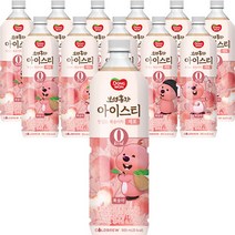 동원 보성홍차 아이스티 제로 복숭아차, 900ml, 12개