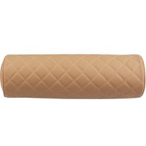 카템 원통형 차량용 목쿠션, 새들브라운, 1개