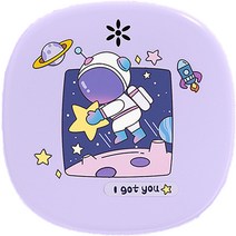 다르니나 거울용 틀니 보관함, 1개, 퍼플