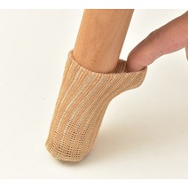 마켓감성 니트 의자 발 커버 20p, 2076 베이지