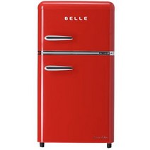 BELLE 레트로 글라스 냉장고 RD09ARDH