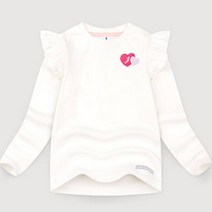 젤리스푼 여아용 러브제이 프릴 날개 티셔츠