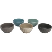 까사니 콜로레 도자기 면기 620ml x 5종 세트, 1세트