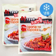 이가네 떡볶이 (냉동), 2봉, 550g