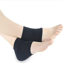 나음다름 발꿈치 탄력 보호대 블랙 2p, 1개