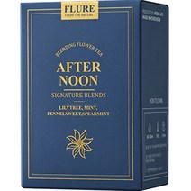 플루어 FLURE 프리미엄 블렌딩티 애프터눈 꽃차 삼각티백, 1.5g, 5개, 5개