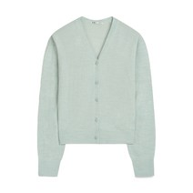 미쏘 여성용 브이넥 베이직 가디건 CKC930T RE