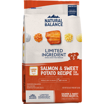 내추럴발란스 강아지 LI 그레인프리 연어 & 고구마 레시피 사료 큰알갱이, 1개, 5kg