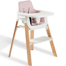 유아 의자 부스터 하이 책상 높이조절 이유식 키즈 아이 식탁 아기 체어 좌식 어린이, [침받이무료배송]스탠다드-높이조절-카키