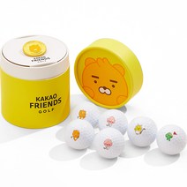 카카오프렌즈 골프 R3 기프트컵 리틀 프렌즈 3피스 6p, 화이트, 1세트, 6개