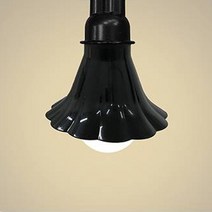 스트링월드 스트링 라이트 줄조명 30소켓 30m + 벌브 전구 12W 30구 + 갓 30p 세트, 화이트(소켓), 주광색(전구), 블랙(갓)