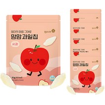 맘스미 맘맘 과일칩, 6개, 사과맛