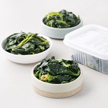 더반찬 봄나물 섬초시금치 무침 160g + 취나물볶음 150g + 방풍나물된장무침 150g 세트, 1세트