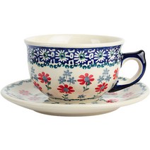 마뉴팍투라 도자기 카푸치노 잔, F, 1개