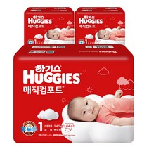 하기스 매직컴포트 NEW 밴드형 기저귀 남여공용, 1단계, 192매