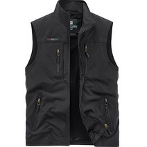 희미몰 레져 조끼 AA387, 블랙