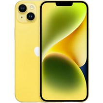 Apple 정품 아이폰 14 Plus 자급제, 옐로, 256GB