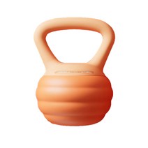 로이윙 케틀벨 코어 PVC 캔디 아령, 스위트오렌지, 2.5kg, 1개