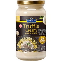 오뚜기 프레스코 파스타 소스 트러플크림, 360g, 1개