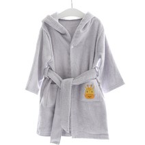 맘스네이처 밤부 아기 목욕 비치가운 M 2~5세, 그레이 기린, 1개