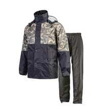 제비표우의 오토바이 우의 상하의 세트 SI-160, CAMO + GREY