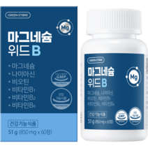 그린스토어 마그네슘 위드B 51g, 1개