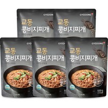 교동 콩비지 찌개, 500g, 5개
