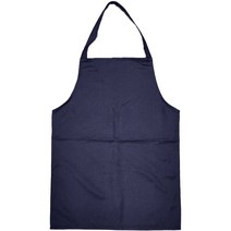 손님용 식당용 업소용 미니 목걸이형 앞치마, 네이비, 1개