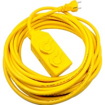 원스탑 고용량 전기 연장선 4000W 2구 YSM-16A2YJS1, 30m, 1개