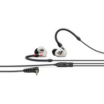 젠하이저 유선 이어폰 + 이어폰팁 + 소프트 파우치 세트, IE 100 PRO WIRED, CLEAR