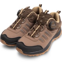 레저타임 여성용 다이얼 고무 아웃솔 경량 트레킹화 디어