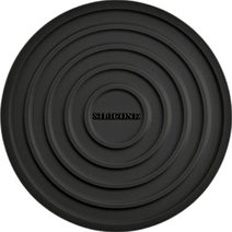 율라라 라운드 냄비받침, 반타블랙, 1개