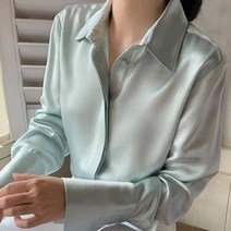 베이직 카라 블라우스