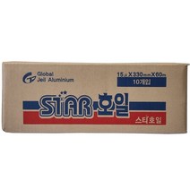 지제이알미늄 스타호일 15㎛, 10개