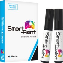 HL만도 쉐보레 자동차 붓펜 스마트 페인트 세트, 1세트, 229 화이트 펄(GBQ/13U)