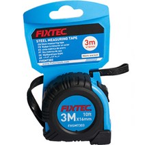FIXTEC 충격방지 산업용 줄자 3m FHSMT303, 혼합색상, 1개