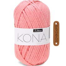 니뜨 코나 뜨개실 + 라운드엣지라벨 세트, 324 피치, 1세트