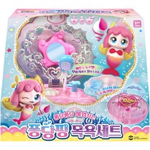 캐치티니핑 유아용 퐁당퐁당 헤엄치는 퐁당핑 목욕세트 완구, 혼합색상